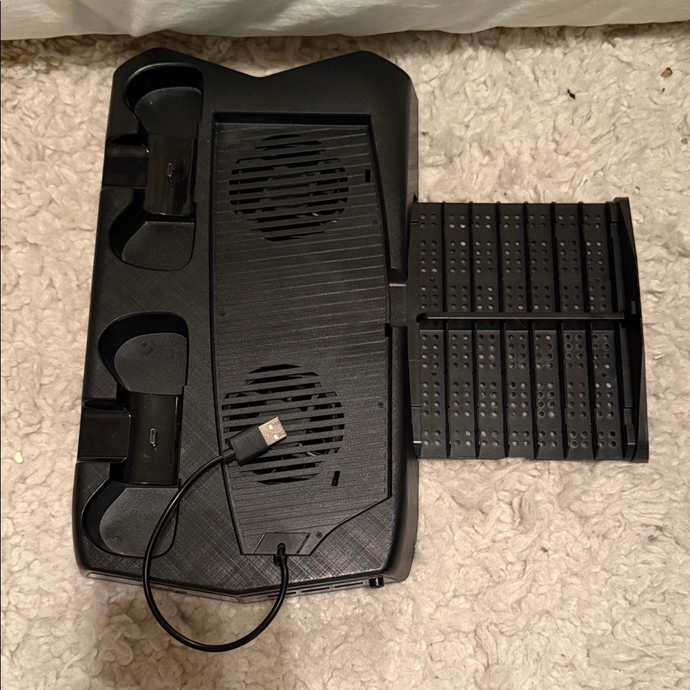PlayStation 5 charging stand with cooling fan